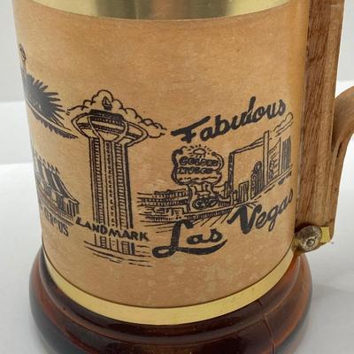 LOT 197: Vintage Ford Mustang Badges, Hot Wheels Diecast Car, Las Vegas Mug, Old Timer Pocket Knife, Showboat Ashtray and More