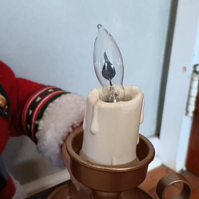 LOT 229: Animated Writing Santa with Candlelight & Christmas Carriage