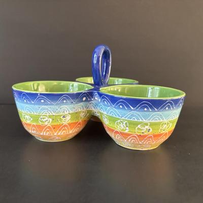 LOT 249: Anthony's Harborside Fish Grotto Seafood Restaurant Drinking/Bar Glasses, Crate & Barrel Condiment Holder, Certified...