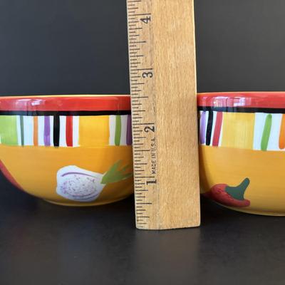 LOT 249: Anthony's Harborside Fish Grotto Seafood Restaurant Drinking/Bar Glasses, Crate & Barrel Condiment Holder, Certified...