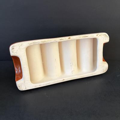 LOT 249: Anthony's Harborside Fish Grotto Seafood Restaurant Drinking/Bar Glasses, Crate & Barrel Condiment Holder, Certified...