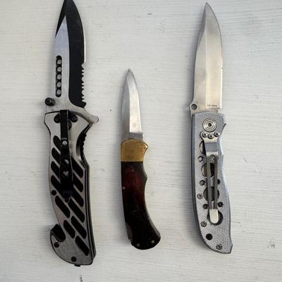 Pocket Knife Lot (3)