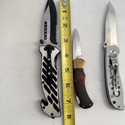 Pocket Knife Lot (3)