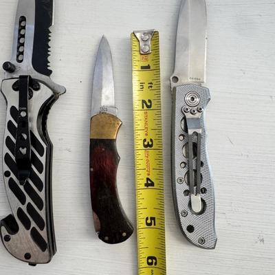 Pocket Knife Lot (3)