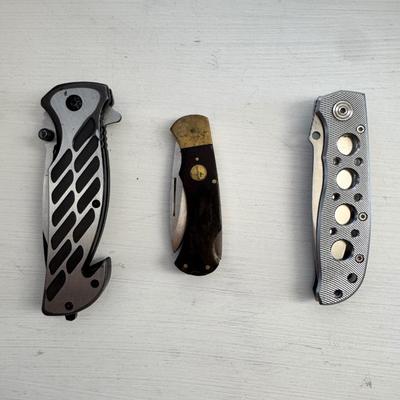 Pocket Knife Lot (3)