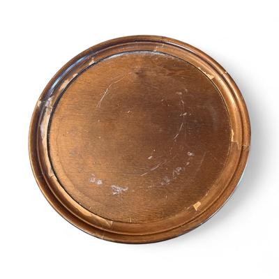 Sale Photo Thumbnail #17: Bombay Company Plant Stand/Pedestal Table  Approximately 11"X35".  Note finish damage on the top.