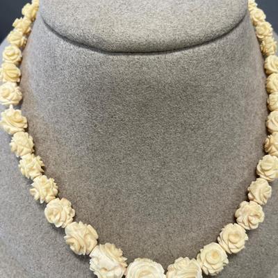 Carved celluloid set