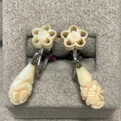Carved celluloid set
