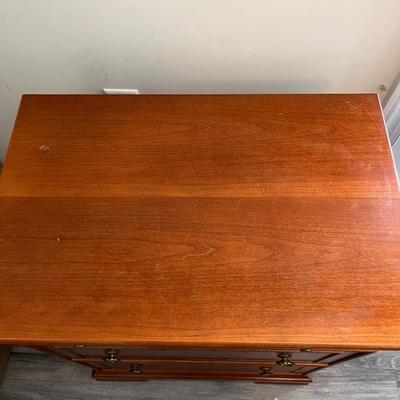 Sale Photo Thumbnail #152: Bombay Company Three Drawer Night Stand Choice #2