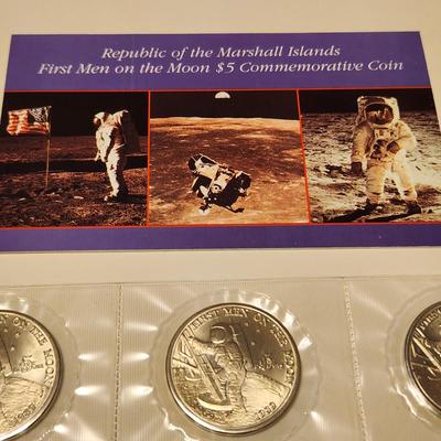 Marshall Islands Moon Man $5 Commemorative Coins