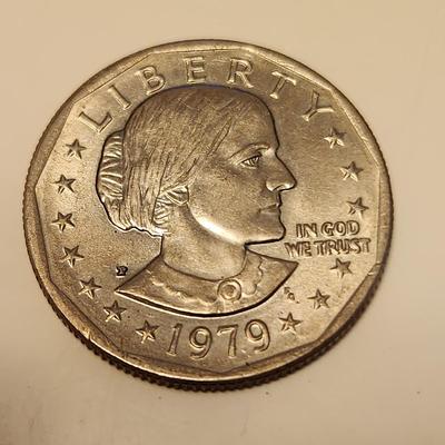 Pair of Susan B. Anthony Dollar Coins