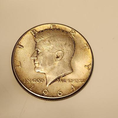 Trio of Sterling 1964 Kennedy Half Dollars