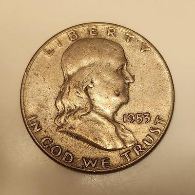 Two Franklin and Kennedy Coins