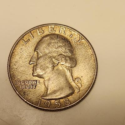 Pair of Silver Quarters