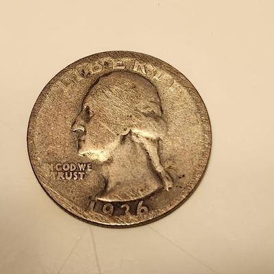 1936 Silver Quarter