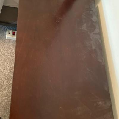 Pair of nightstands with hidden drawer