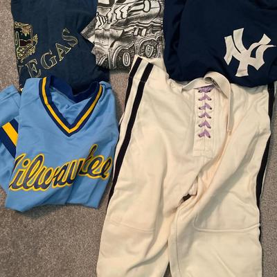 Mens tshirt & vintage pants