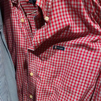 Men’s long sleeve shirts and dress pants
