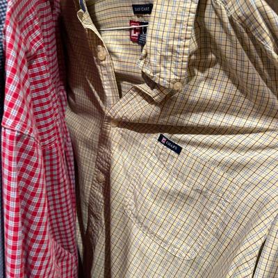 Men’s long sleeve shirts and dress pants