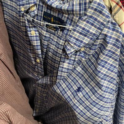 Men’s long sleeve shirts and dress pants