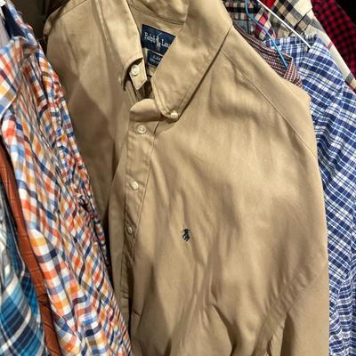 Men’s long sleeve shirts and dress pants