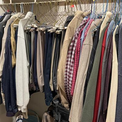Men’s long sleeve shirts and dress pants