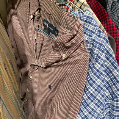 Men’s long sleeve shirts and dress pants