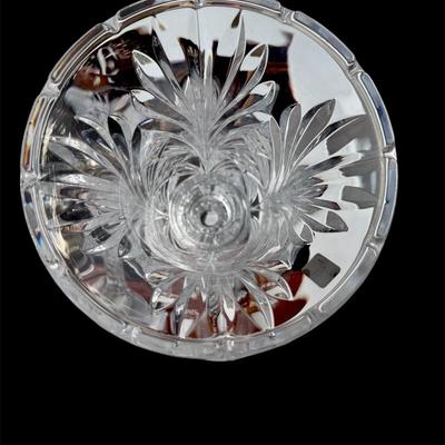 Towle Crystal Hurricanes (Pair)