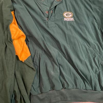 2 Green Bay Packers long sleeve shirts
