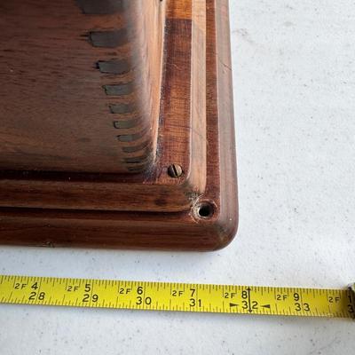 ANTIQUE STROMBERG-CARLSON OAK WOOD DOUBLE BOX WALL CRANK TELEPHONE