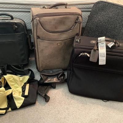 Unicorn suitcase and bags