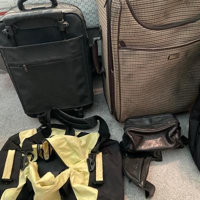 Unicorn suitcase and bags