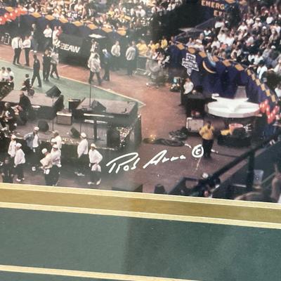 Super Bowl GB Packers Champs in wood frame