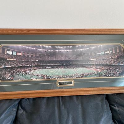 Super Bowl GB Packers Champs in wood frame
