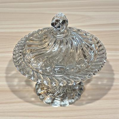 Sale Photo Thumbnail #242: Fostoria Line No 2412 Small Compote or Candy Dish