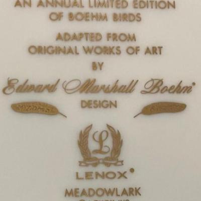 Lot Of 23 Lenox Boehm Birds Collection Plates