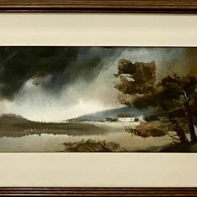 Original Watercolor (Artist Unkown)