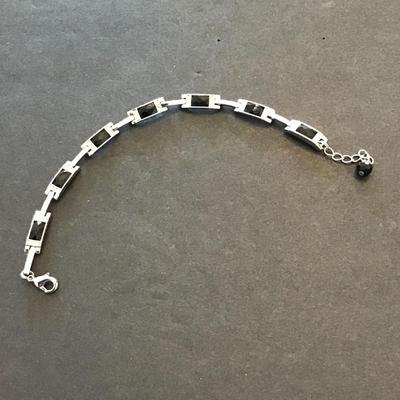 Sale Photo Thumbnail #64: Very nice Silvertone first bracelet please see attached photos