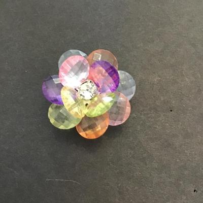 Sale Photo Thumbnail #125: Very cute multicolored fashion stretchy ring. Please see attached photos.