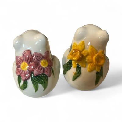 Sale Photo Thumbnail #266: Portmeirion Botanic Garden Frog Salt & Pepper Shaker Set in Box