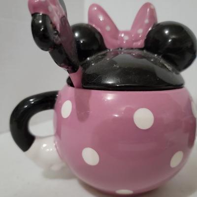 Mickey & Minnie Mugs with spoons