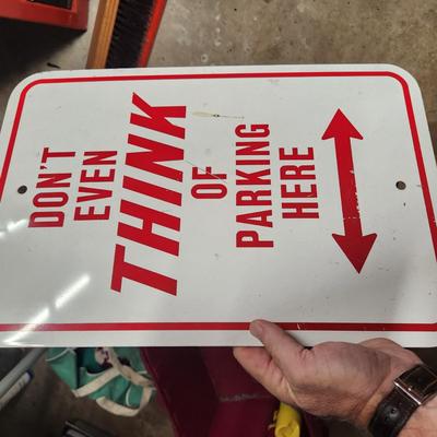 3 Man Cave Garage Signs 2 Metal Genunie Ford, Don't Even Think. Ford Parking Only is not metal