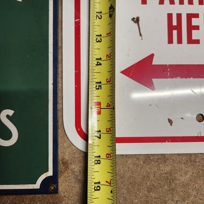 3 Man Cave Garage Signs 2 Metal Genunie Ford, Don't Even Think. Ford Parking Only is not metal