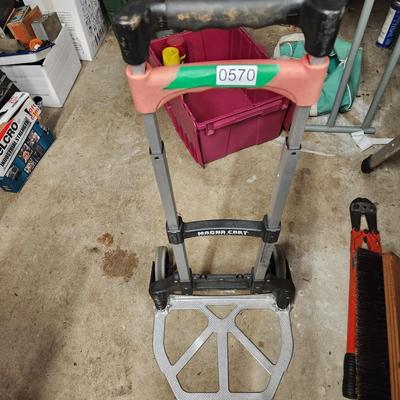 Magna Cart 150 lbs Cap. Folding Portable Hand Cart