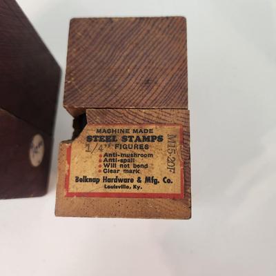 Steel Stamps Millers Fall Tools 3/8" Belknap Hardware 1/4" Numbers, Pittsburgh 1/8"