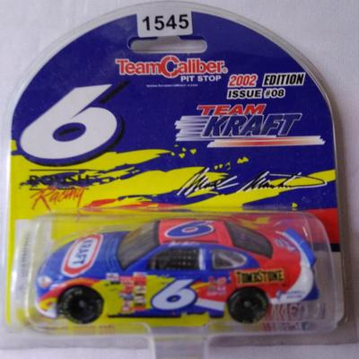 Sale Photo Thumbnail #130: 2002 Team Kraft Team Caliber Pit Stop Edition Issue #08 1:64 Scale #W066048KR / 2003 Kraft Team Caliber 1:64 Scale #MM30606KR