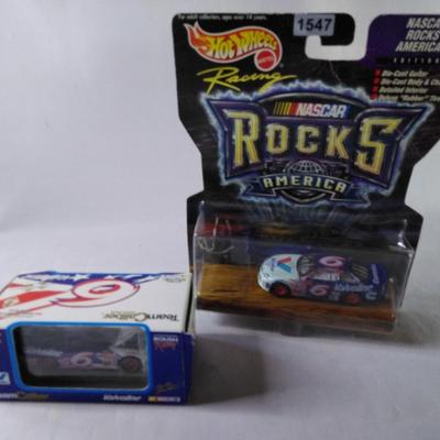 Sale Photo Thumbnail #141: 1999 Valvoline Hot Wheels Roush Racing Rock America 1:64 Scale (Writing on reverse) / 2000 Valvoline Stars & Stripes Ford Taurus 1:64 Scale #O066162SS