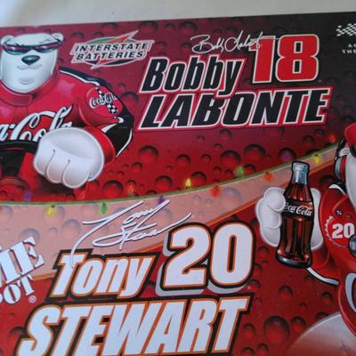 Tony Stewart #20 & Bobby Labonte #18