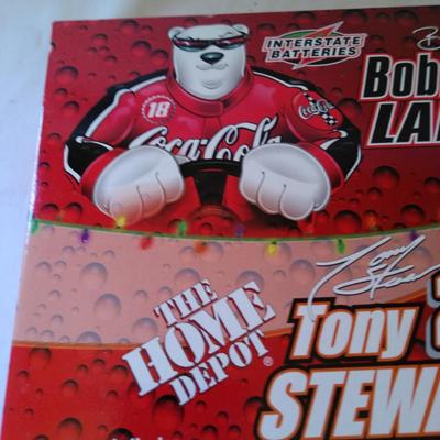 Tony Stewart #20 & Bobby Labonte #18