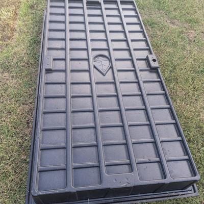 Flood Tray 6' 3' / 7" deep black plastic